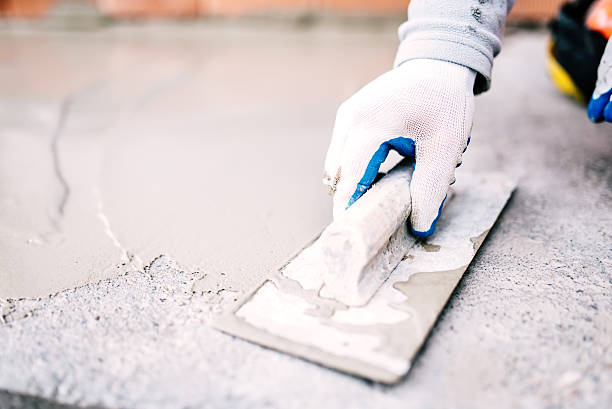 Concrete walkway installation in Start, LA